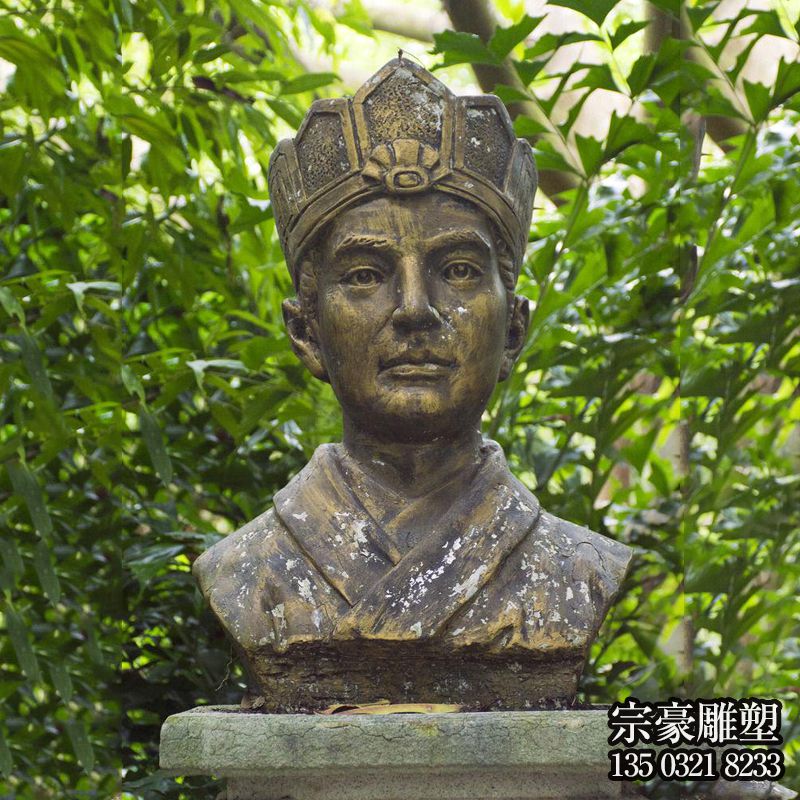 中國歷史名人鑄銅胸像雕塑 中國歷史名人鑄銅胸像雕塑